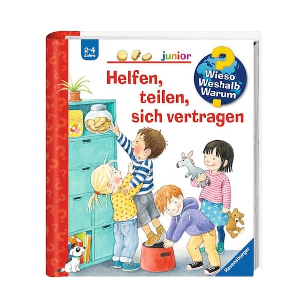 Ravensburger - WIESOWESHALBWARUM - Sachbuch Helfen, teilen, sich vertragen