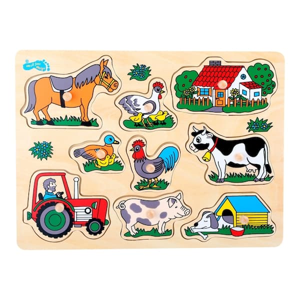 small foot - Greifpuzzle Bauernhof