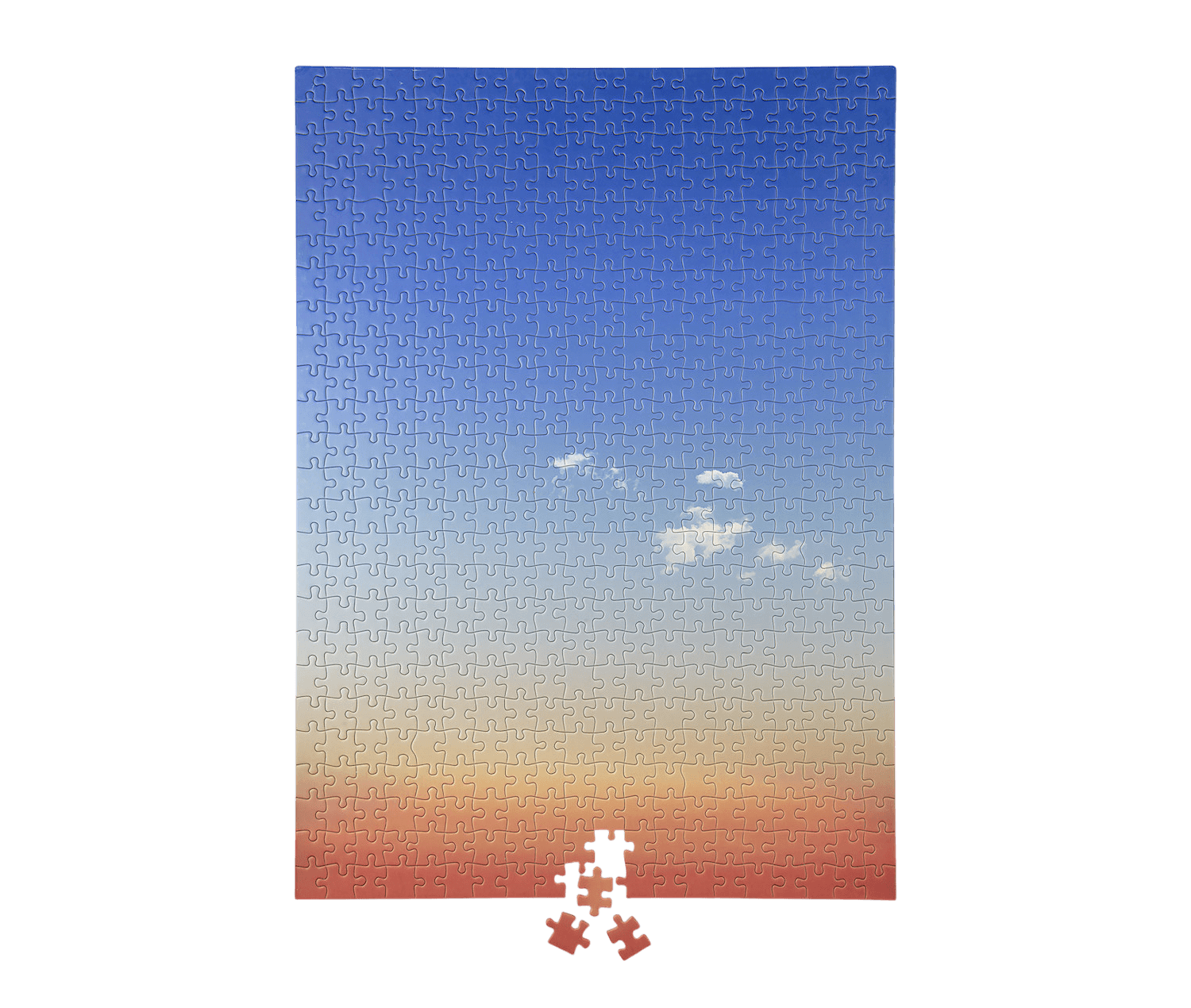 Puzzle Dusk blau