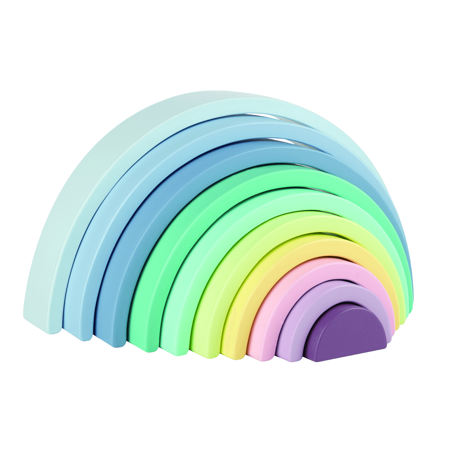 Spielba Stapel Regenbogen 10 Teile
