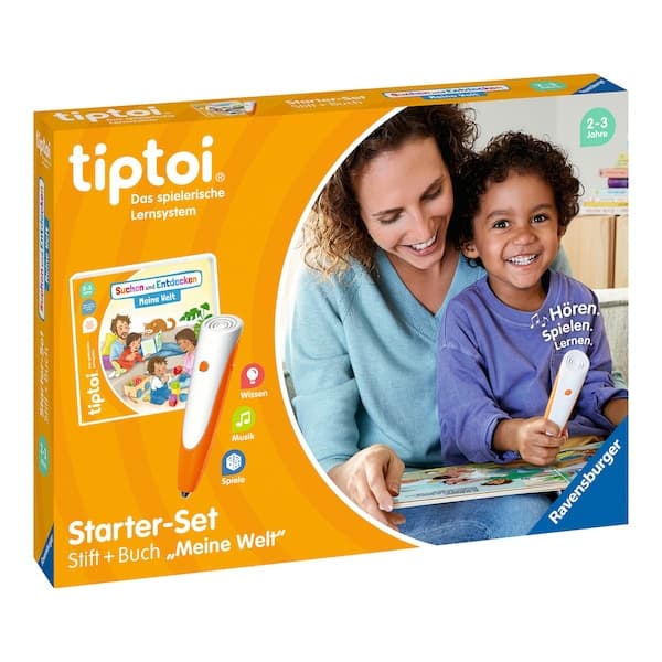 Ravensburger - TIPTOI - Starter-Set Stift & Buch - Meine Welt