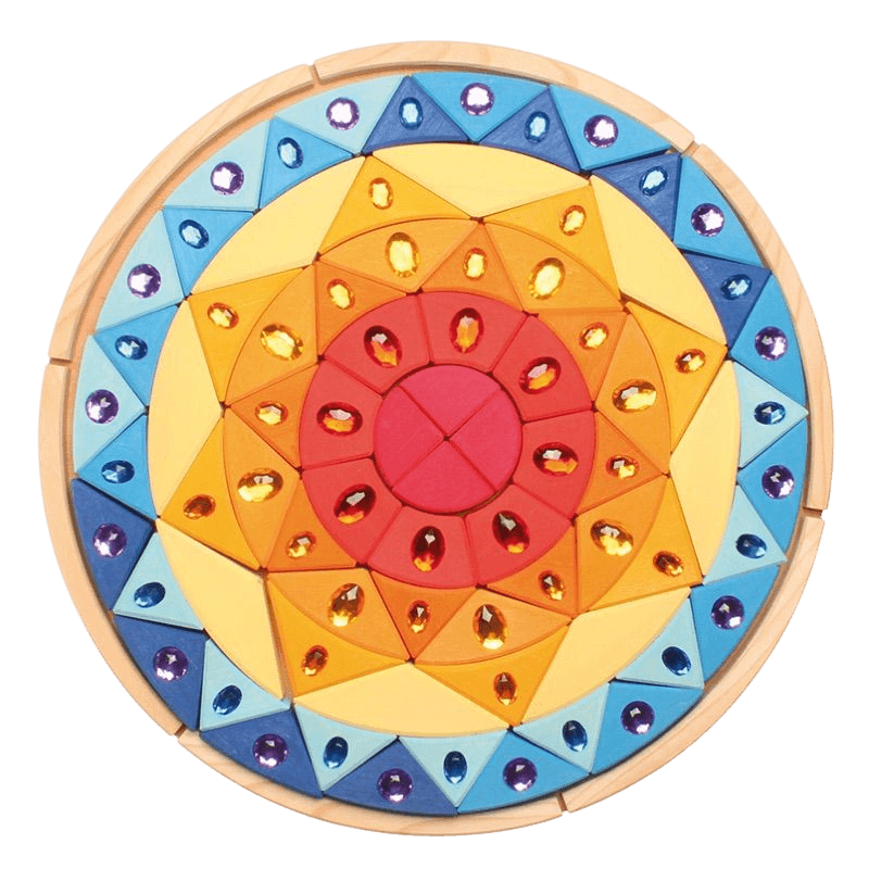 GRIMM's Glitzermandala Sonne