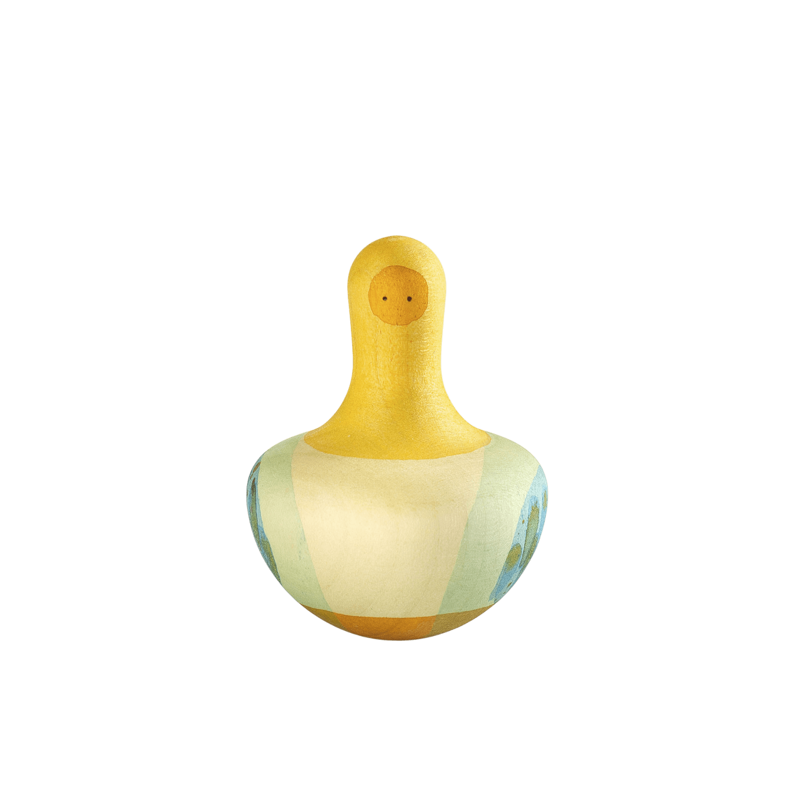 Holzkreisel Flowing Yellow Bird Grapat