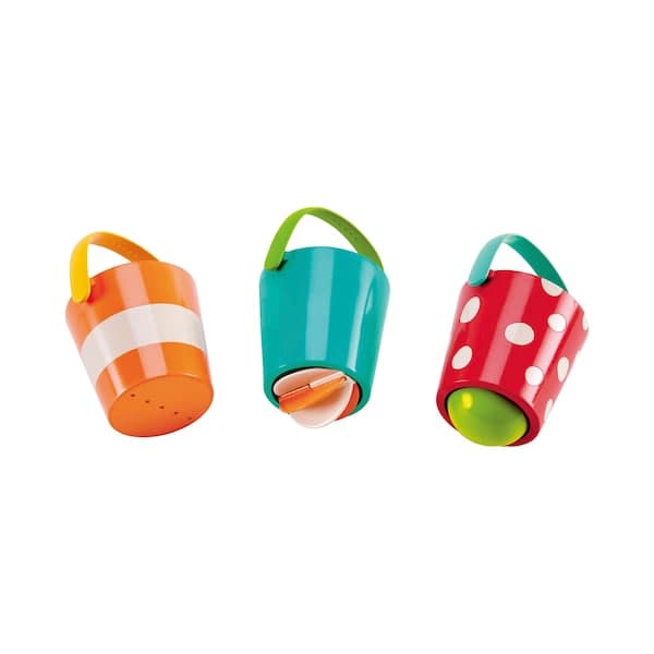 Hape - Badespielzeug Buntes Eimer-Set
