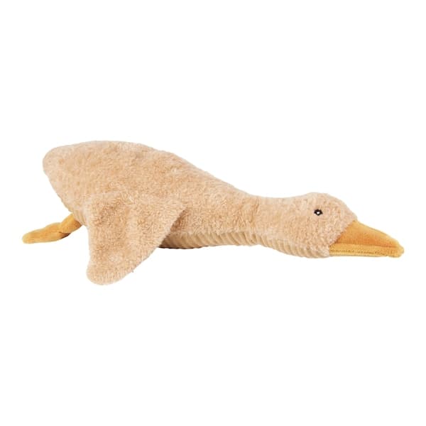 flow Amsterdam - Herzschlag-Kuscheltier Ente Liva 35cm - braun
