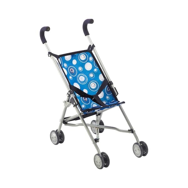 Bayer Chic - Puppenbuggy Mini Roma - blau/grau