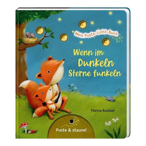 THIENEMANN-ESSLINGER - Mein Puste-Licht-Buch - Wenn im Dunkeln Sterne funkeln