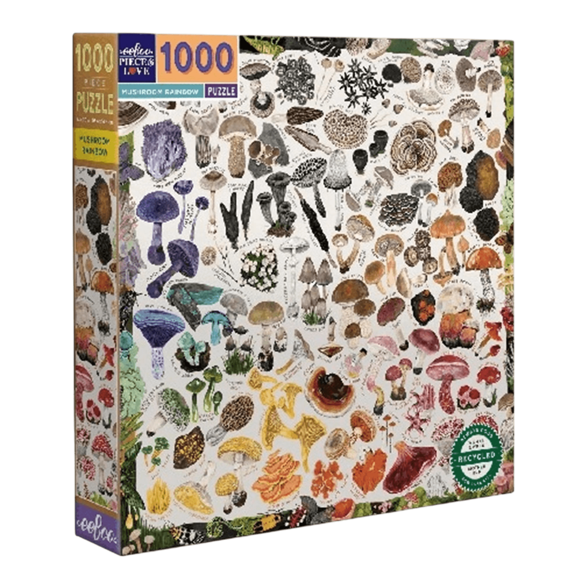 Puzzle Mushroom Rainbow