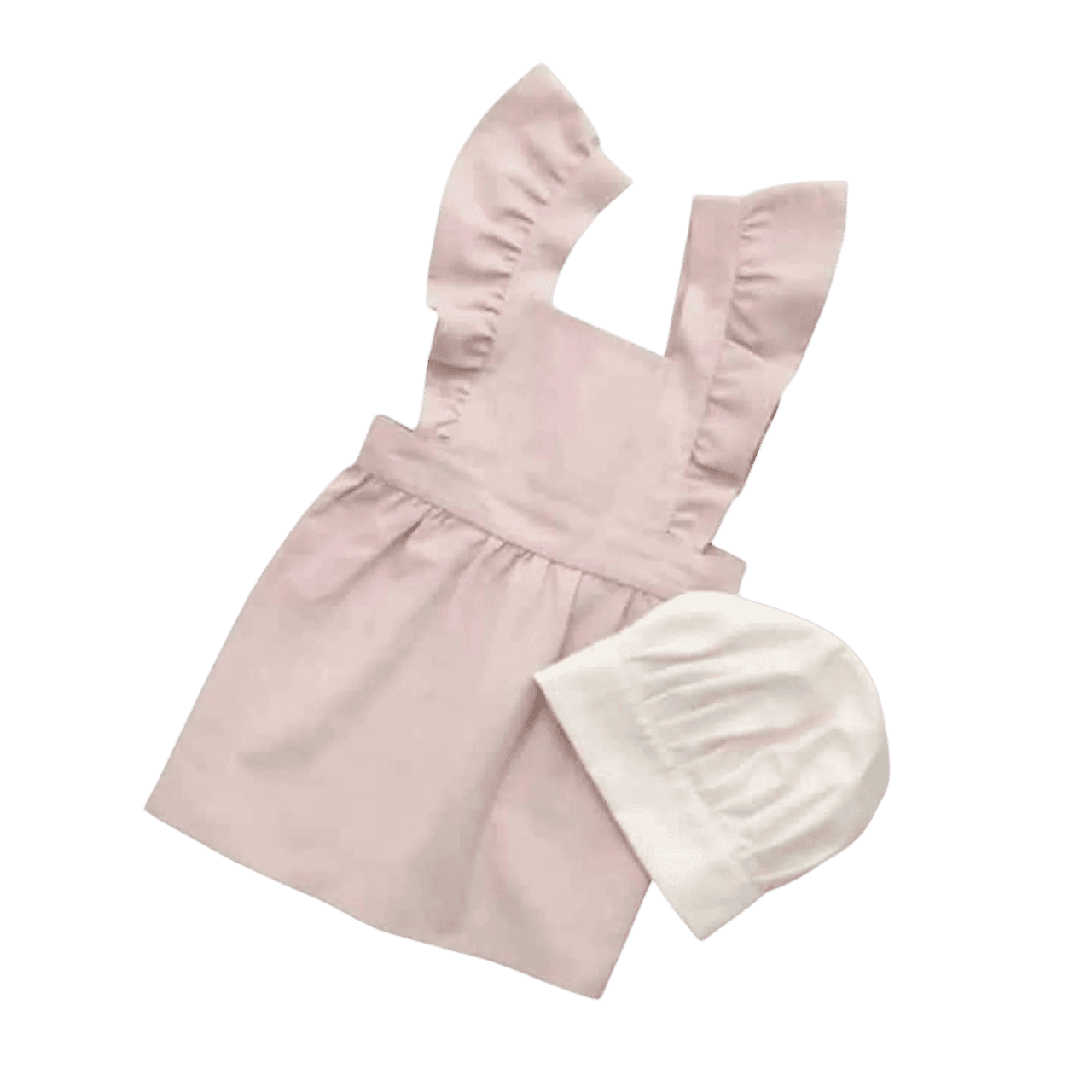 Kinderschürze & Kochmütze Dusty Pink